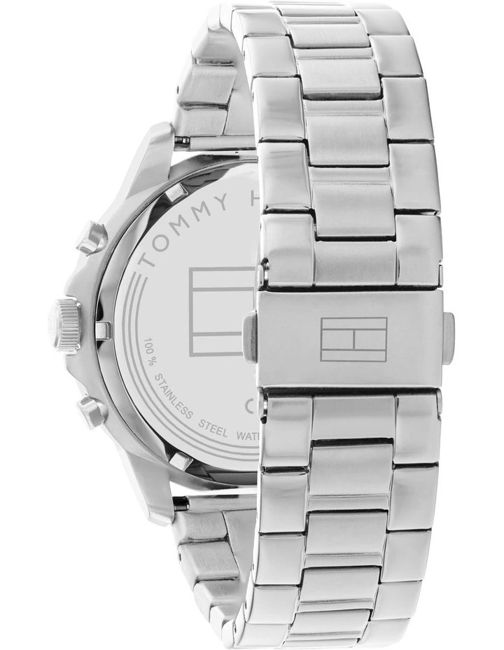 Top 10 π Tommy Hilfiger Henry Stainless Steel Dial Gent's 1710477 β Watch In Black 𧨠- Image 3