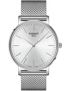 Deals 🥰 Tissot Everytime T1434101101100 ⌚ Watch In Silver 🌟