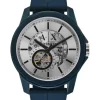 Discount 🎉 Armani Exchange Analogue ⌚ Watch In Blue 🌟