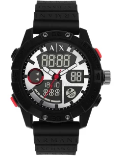 New 🔥 Armani Exchange Analogue-Digital ⌚ Watch AX2960 In Black 🧨