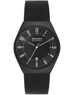 Wholesale 🔔 Skagen Grenen Analogue SKW6817 ⌚ Watch In Black 🎁