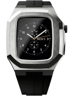 Best Sale π Daniel Wellington Switch 44Mm Dw01200006 Apple β Watch Case In Black/Silver π