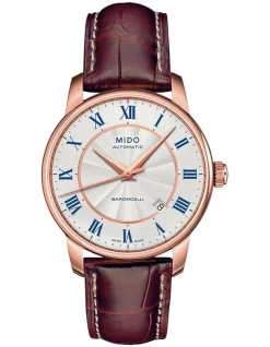 Best Pirce 🎁 Mido Baroncelli Classic Automatic ⌚ Watch 👏