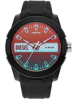 Brand new ⌛ Diesel Double Up DZ1982 Analogue ⌚ Watch In Black 🔔