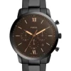 Cheapest ⭐ Fossil Neutra Black Chronograph ⌚ Watch FS5525 🌟