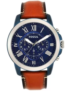 Flash Sale ✨ Fossil Grant Fs5151 ⌚ Watch In Light Brown 🛒