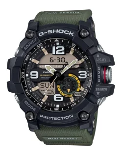 Promo 🛒 G-Shock Mudmaster Khaki Green/Black ⌚ Watch GG1000 1A3 🧨