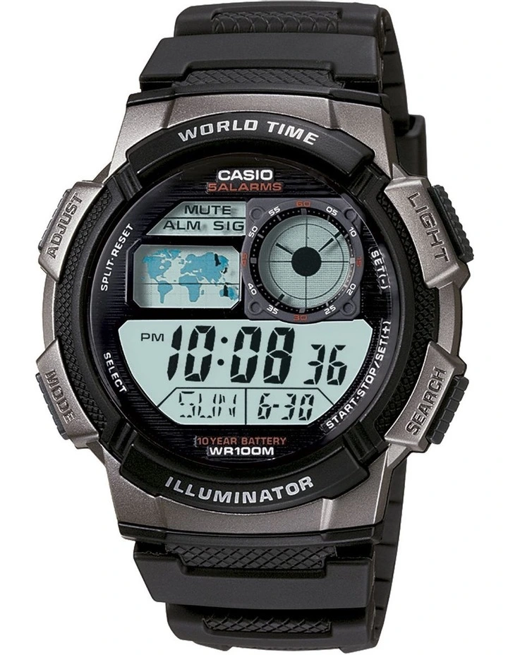 Best Pirce ๐คฉ Casio AE1000W 1B Black Digital โ Watch ๐