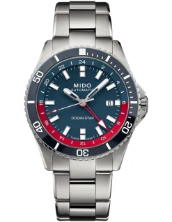New 🌟 Mido Ocean Star GMT In Blue 🔥