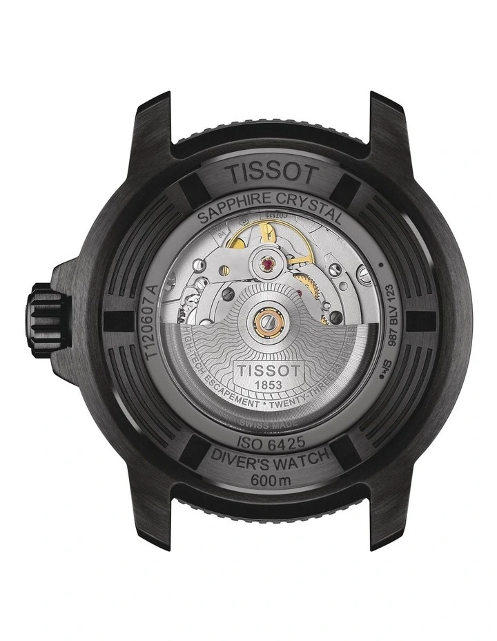 Best Sale π Tissot Seastar 2000 Professional Powermatic 80 T1206073704100 Automatic β Watch In Blue π - Image 4