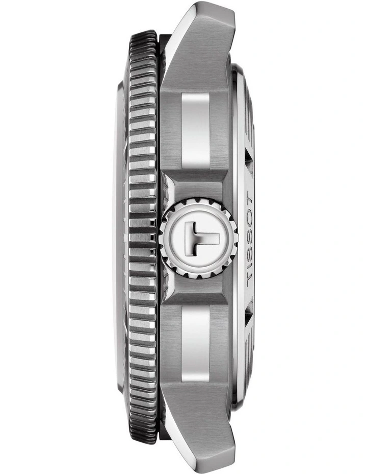 New π Tissot Seastar 2000 Professional Powermatic 80 T1206071104101 Automatic β Watch Blue π - Image 3