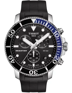 Budget π₯ Tissot Seastar 1000 Chronograph T1204171705102 β Watch In Black π