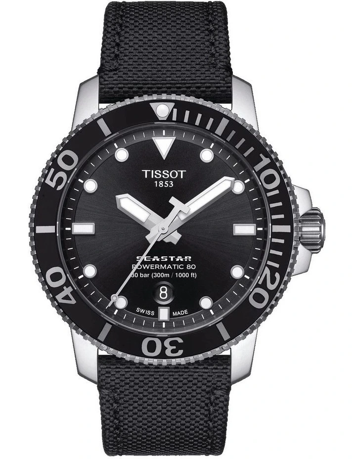 Cheapest π Tissot Seastar 1000 Powermatic 80 T1204071705100 Automatic β Watch In Black π