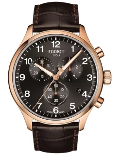 Buy ⭐ Tissot Chrono XL Classic T1166173605701 ⌚ Watch In Brown 🎁