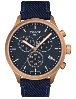 Best Sale 🔔 Tissot Chrono XL T1166173704100 ⌚ Watch In Blue ✔️