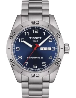Flash Sale 😀 Tissot PRS 516 Powermatic Automatic ⌚ Watch In Blue 😉