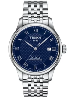 Top 10 👍 Tissot Le Locle Powermatic 80 T0064071104300 Automatic ⌚ Watch In Blue 😀