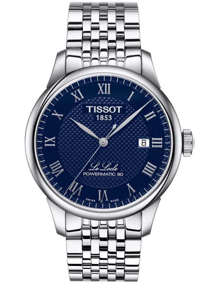 Top 10 π Tissot Le Locle Powermatic 80 T0064071104300 Automatic β Watch In Blue π