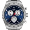 Brand new 🛒 Tissot PRS 516 Chronograph T1316171104200 ⌚ Watch In Blue 🛒