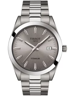 Buy 😍 Tissot Gentleman Titanium T1274104408100 ⌚ Watch In Grey 😀
