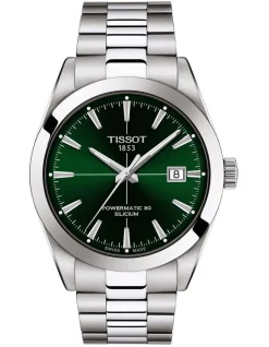 Top 10 ⭐ Tissot Gentleman Powermatic 80 Silicium T1274071109101 Automatic ⌚ Watch In Green 🎁