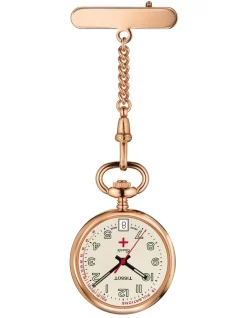 New 👍 Tissot Infirmires T81722392 Pocket ⌚ Watch In Rose Gold 🌟