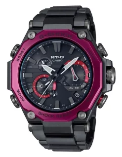 Buy ⭐ G-Shock MT-G Silver/Red ⌚ Watch MTGB2000BD-1A4 ⭐