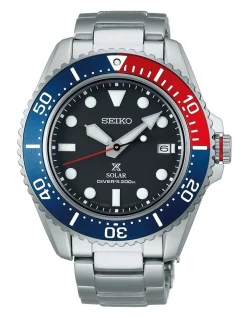 Discount βοΈ Seiko Prospex Solar Divers Stainless Steel SNE591P β Watch In Silver π
