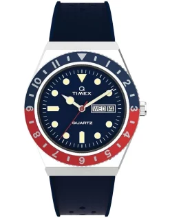 Flash Sale ❤️ Timex Q Diver Black ⌚ Watch TW2V32100 😍