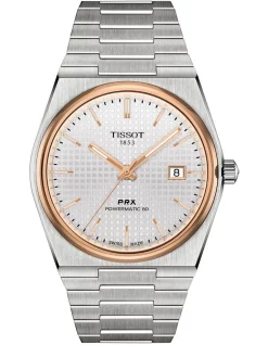 Cheapest ⭐ Tissot PRX Powermatic 80 T1374072103100 Automatic ⌚ Watch In Silver 💯