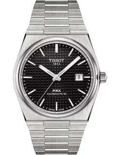 Wholesale ⭐ Tissot PRX Powermatic 80 T1374071105100 Automatic ⌚ Watch In Black 🔥