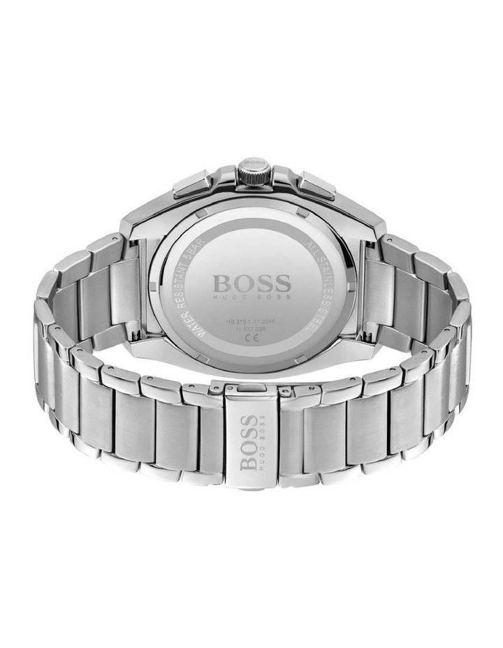 Outlet π HUGO BOSS Chrono 46mm Blue Dial Stainless Steel β Watch 1513884 π - Image 3