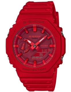Brand new π G-Shock Carbon Core Red Interchanging Band β Watch GA2100 π