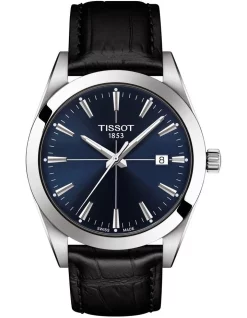 Outlet 💯 Tissot Gentleman T1274101604101 ⌚ Watch In Blue ⭐