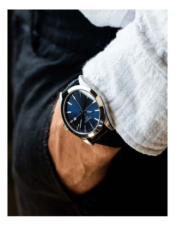 Outlet π― Tissot Gentleman T1274101604101 β Watch In Blue β - Image 2