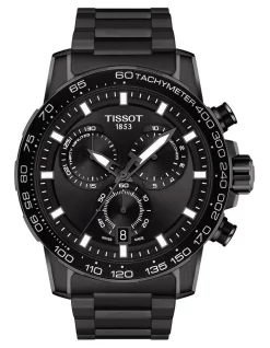Flash Sale ❤️ Tissot Supersport Chrono T1256173305100 ⌚ Watch In Black 🎁