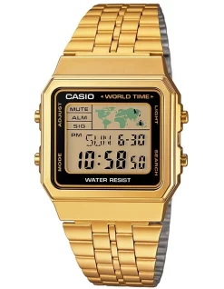 Best Sale 👏 Casio A500WGA 1DF Gold Stainless Steel DIgital ⌚ Watch 🌟