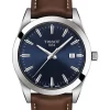 Outlet 😀 Tissot Gentleman T1274101604100 Quartz ⌚ Watch In Blue 🌟