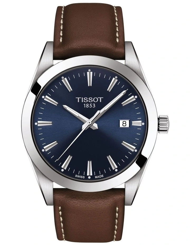 Outlet π Tissot Gentleman T1274101604100 Quartz β Watch In Blue π