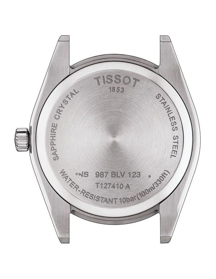 Outlet π Tissot Gentleman T1274101604100 Quartz β Watch In Blue π - Image 3