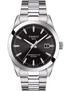 Best Pirce β Tissot Gentleman Powermatic 80 Silicium T1274071105100 Automatic β Watch In Black π₯°