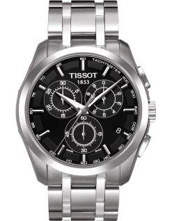 Cheap 👍 Tissot Couturier Chronograph T0356171105100 ⌚ Watch In Black 😉