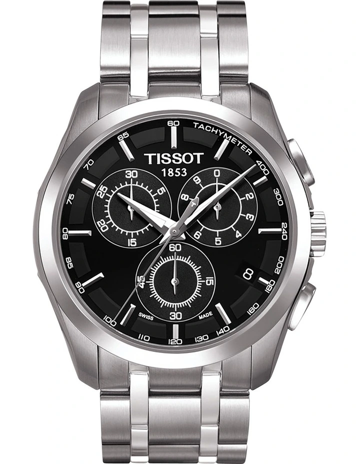 Cheap π Tissot Couturier Chronograph T0356171105100 β Watch In Black π