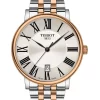Hot Sale 🔥 Tissot Carson Premium T1224102203300 ⌚ Watch In Rose Gold ✔️