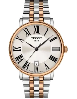 Hot Sale 🔥 Tissot Carson Premium T1224102203300 ⌚ Watch In Rose Gold ✔️