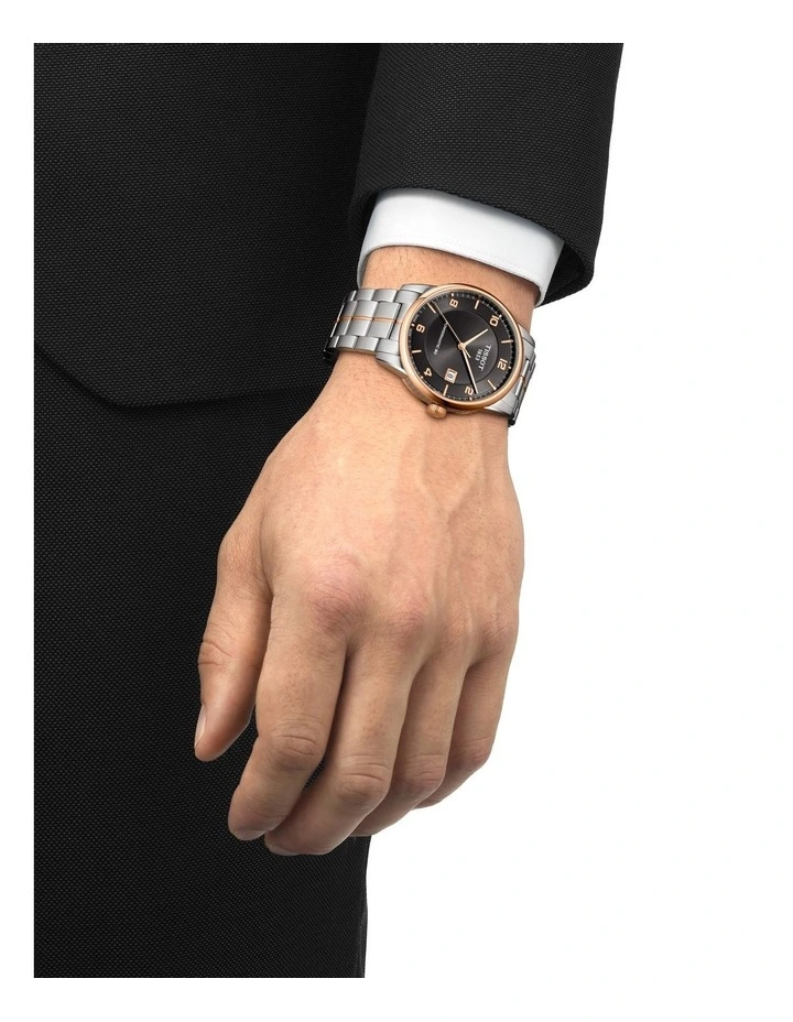 Coupon π Tissot Luxury Powermatic 80 T0864072206700 Automatic β Watch In Anthracite π - Image 2