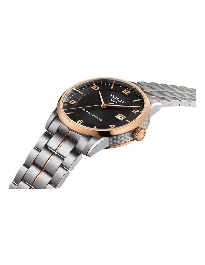 Coupon π Tissot Luxury Powermatic 80 T0864072206700 Automatic β Watch In Anthracite π - Image 3