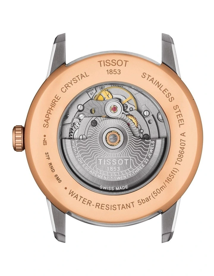 Coupon π Tissot Luxury Powermatic 80 T0864072206700 Automatic β Watch In Anthracite π - Image 5