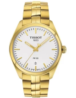 Wholesale 😍 Tissot PR 100 T1014103303100 ⌚ Watch In Yellow Gold ✨