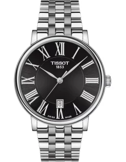 Coupon ⌛ Tissot Carson Premium T1224101105300 ⌚ Watch In Black 🛒